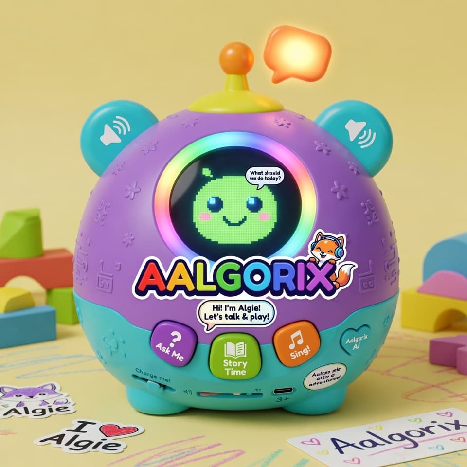 AI Toy learning platform visual